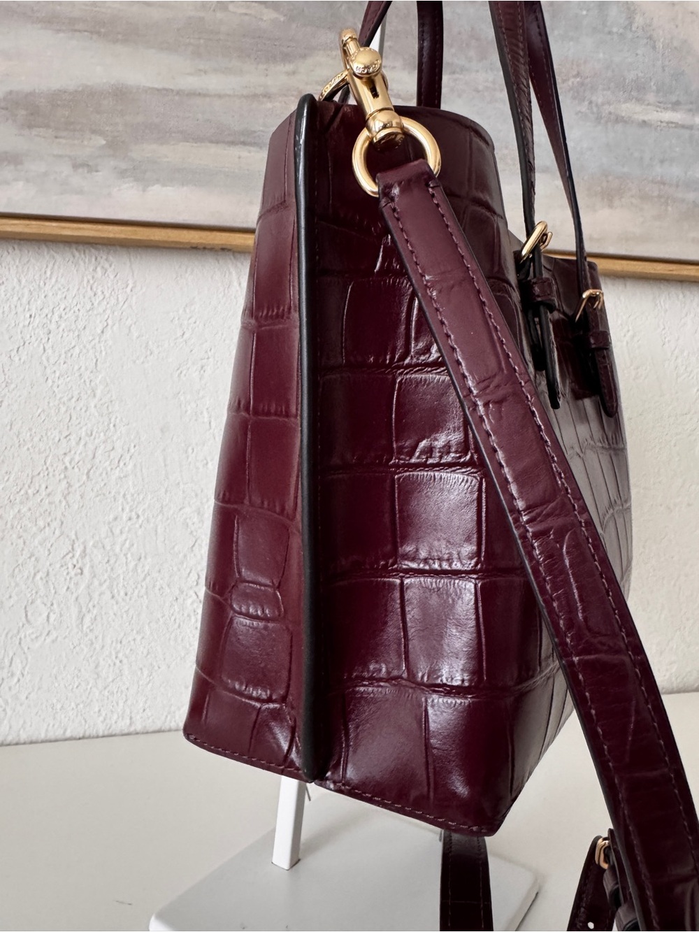Coach Mollie 25 Croc bag - Picture 3 of 10